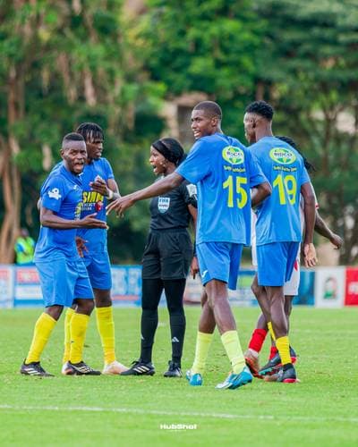 Players appealing to the referee